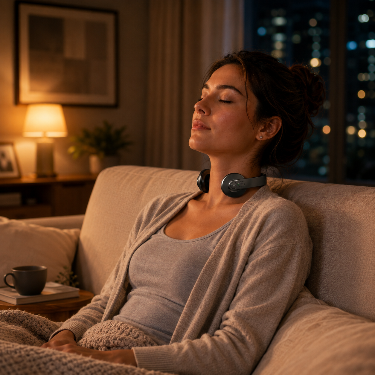 Aura Nerva Neck-Worn Wellness Device